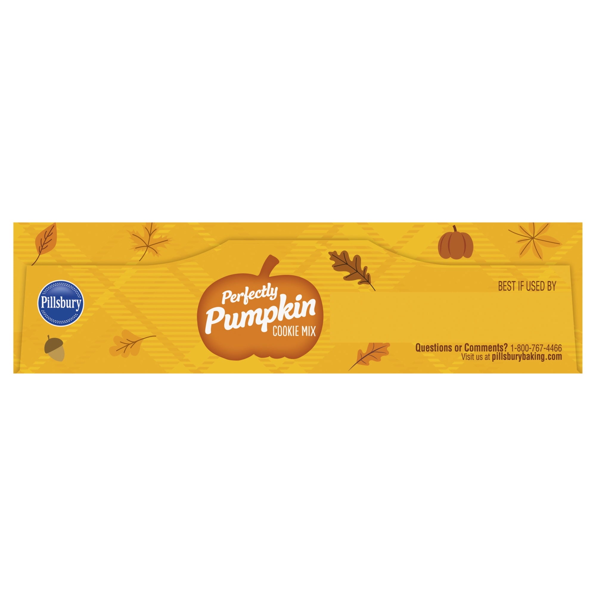Pillsbury Perfectly Pumpkin Cookie Mix, 17.5 oz Box