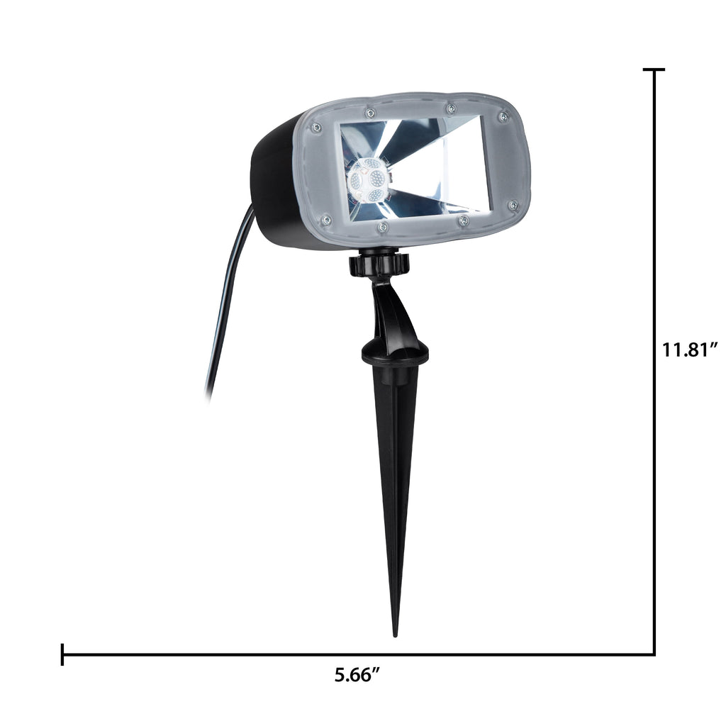 Halloween Holiday Lighting Super Plus LED Flood Light with 2 Way Switch Black Light