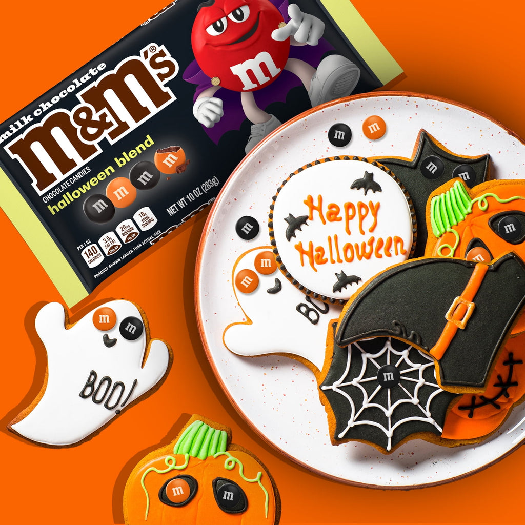 M&M's Halloween Blend Milk Chocolate Halloween Candy Bag - 10oz