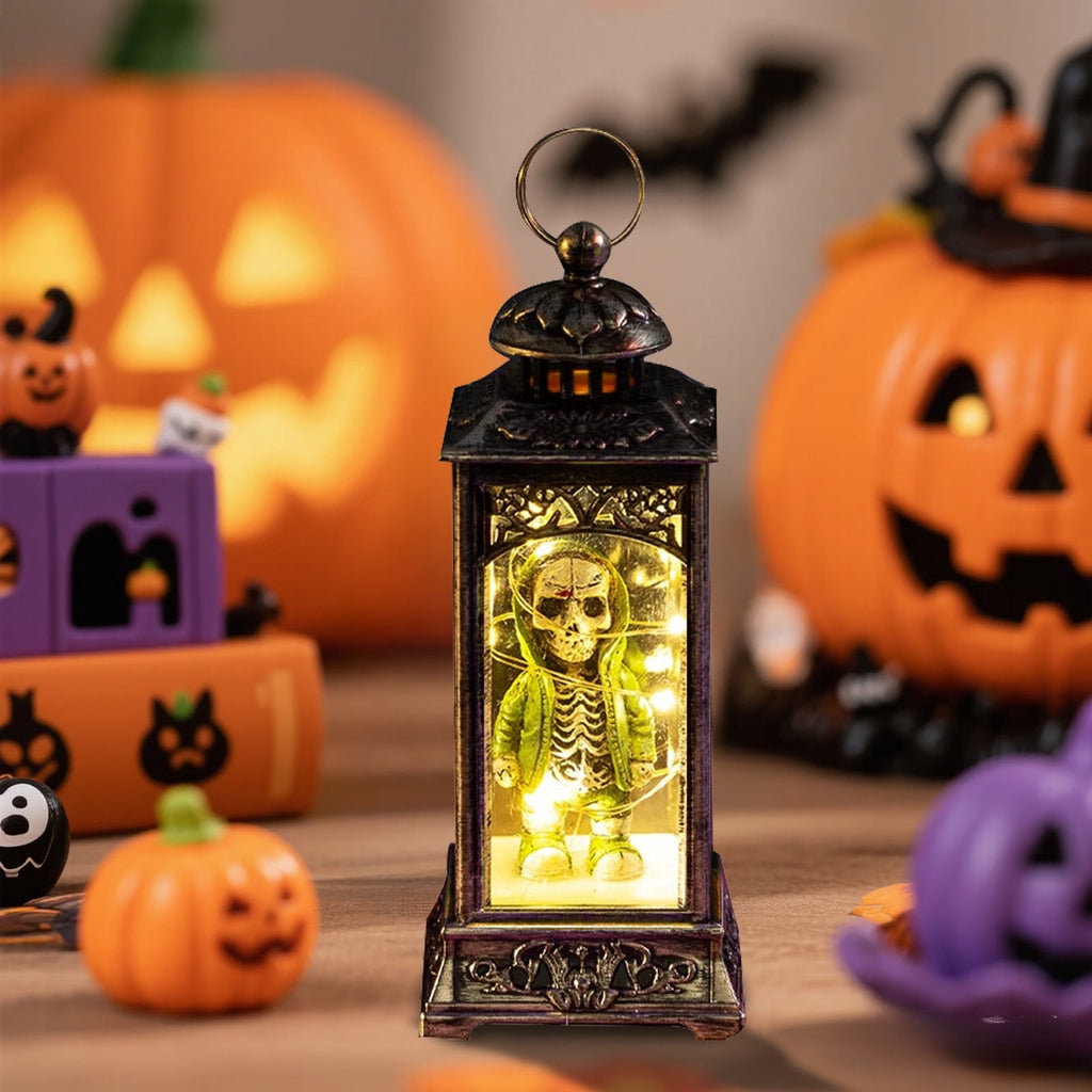 Halloween LED Skeleton Battery Operated Flameless Candle Light For Party Bar & Room Decorations