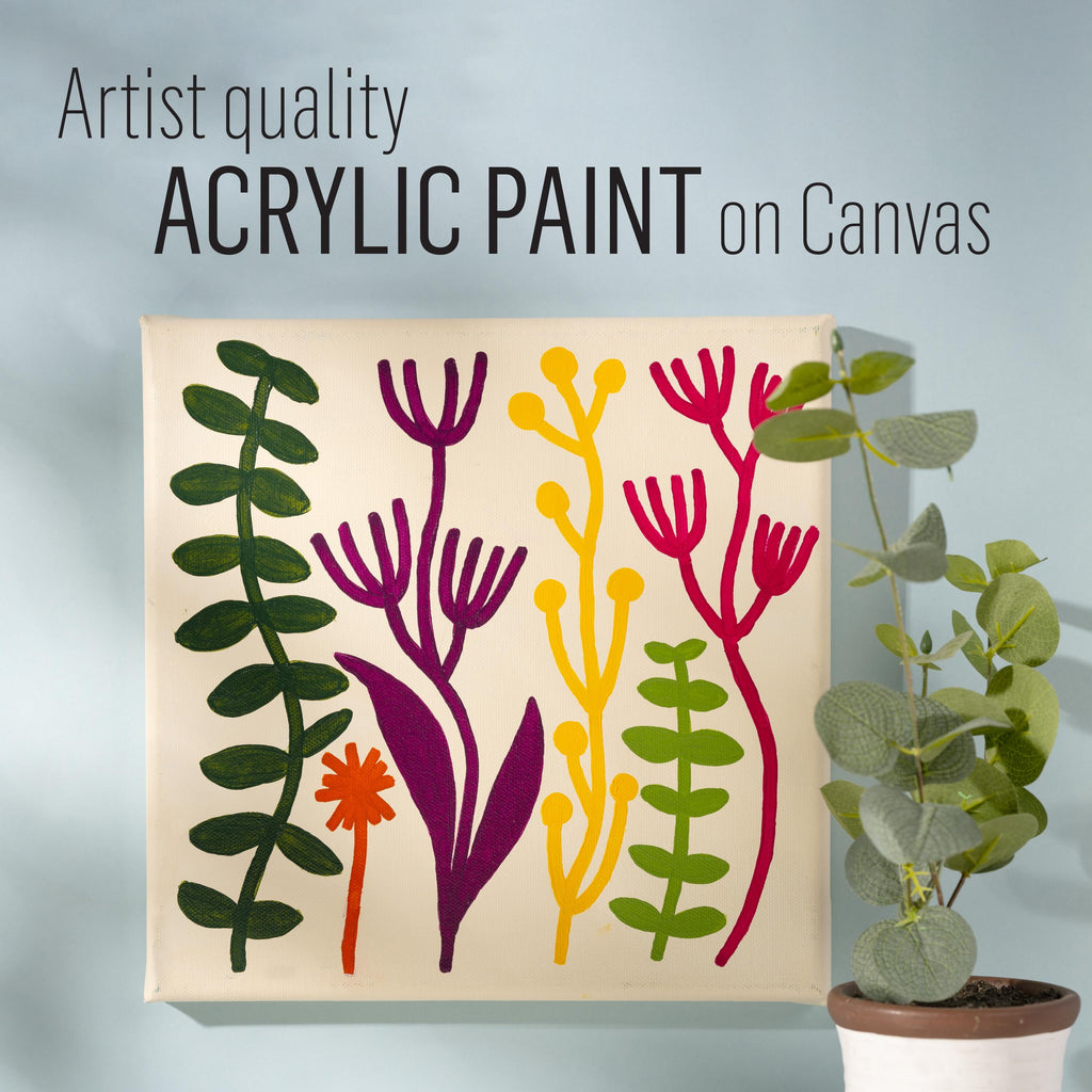 FolkArt Multi-Surface Acrylic Craft Paint Set, Artisan, Satin Finish, 10 Piece