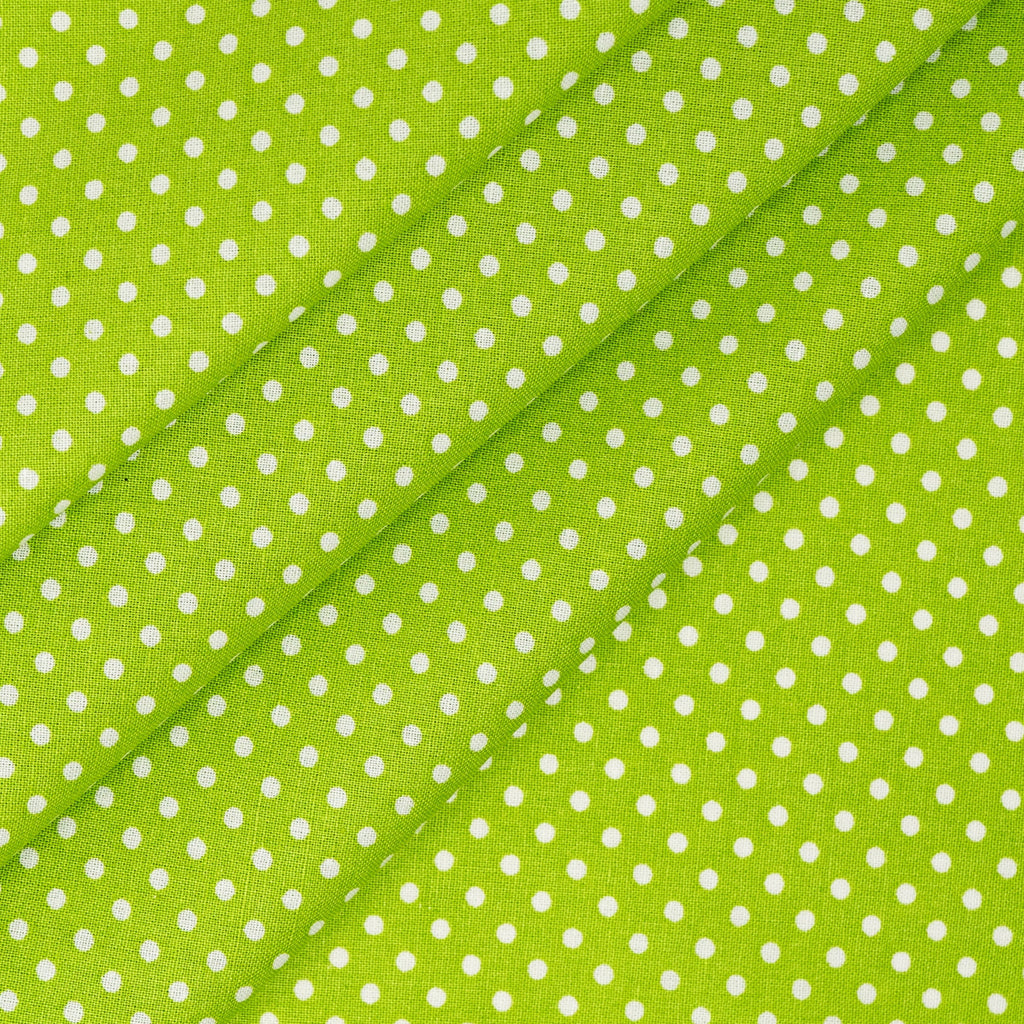 Waverly Inspirations Sewing & Craft Fabric, 1 Yard Cut, 100% Cotton, Dot Grass, 44 in Wide