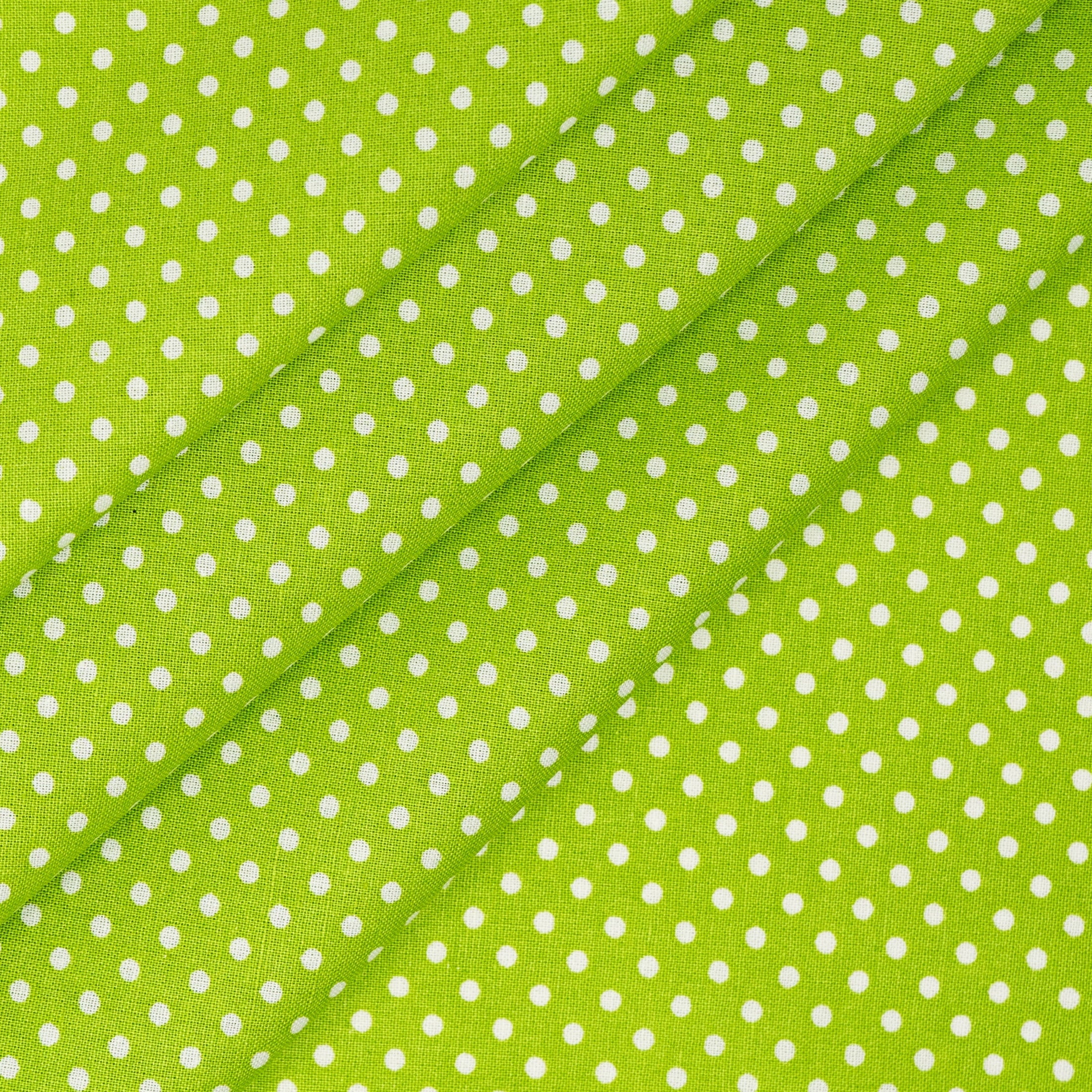 Waverly Inspirations Sewing & Craft Fabric, 1 Yard Cut, 100% Cotton, Dot Grass, 44 in Wide