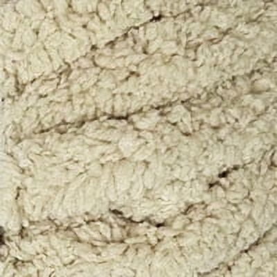 Mainstays Chunky Chenille Yarn, 31.7 yd, Ivory, 100% Polyester, Super Bulky