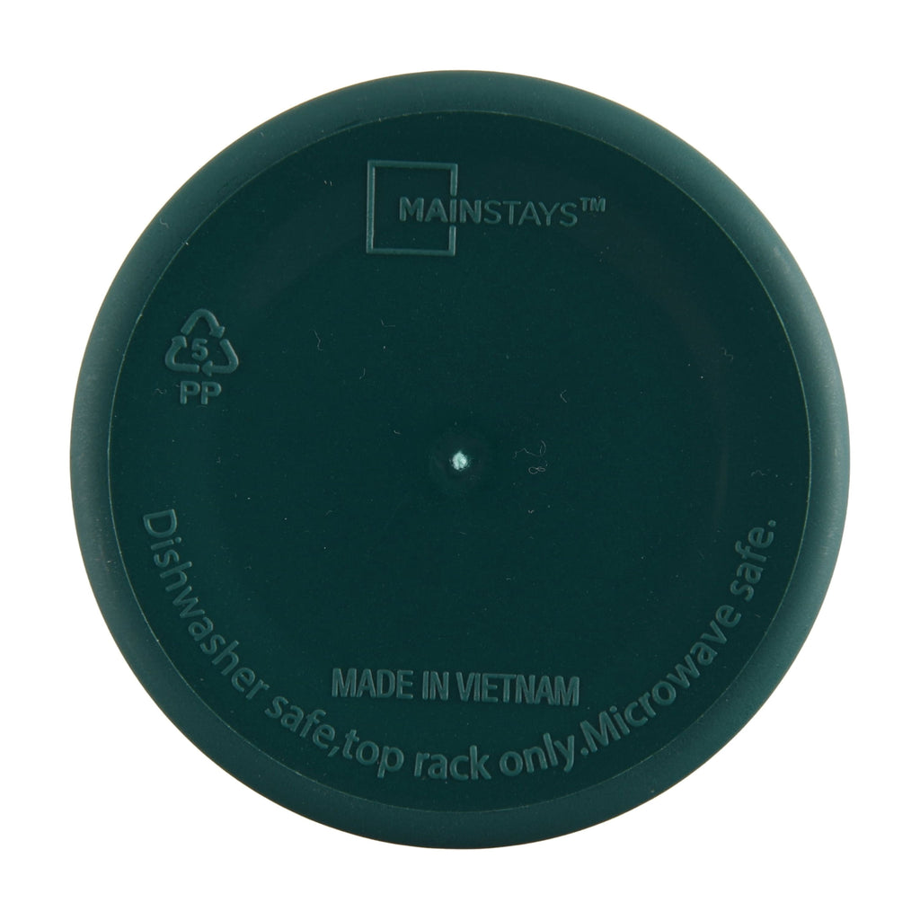 Mainstays 26 Ounce Round Plastic Etched Bat Tumbler, Black