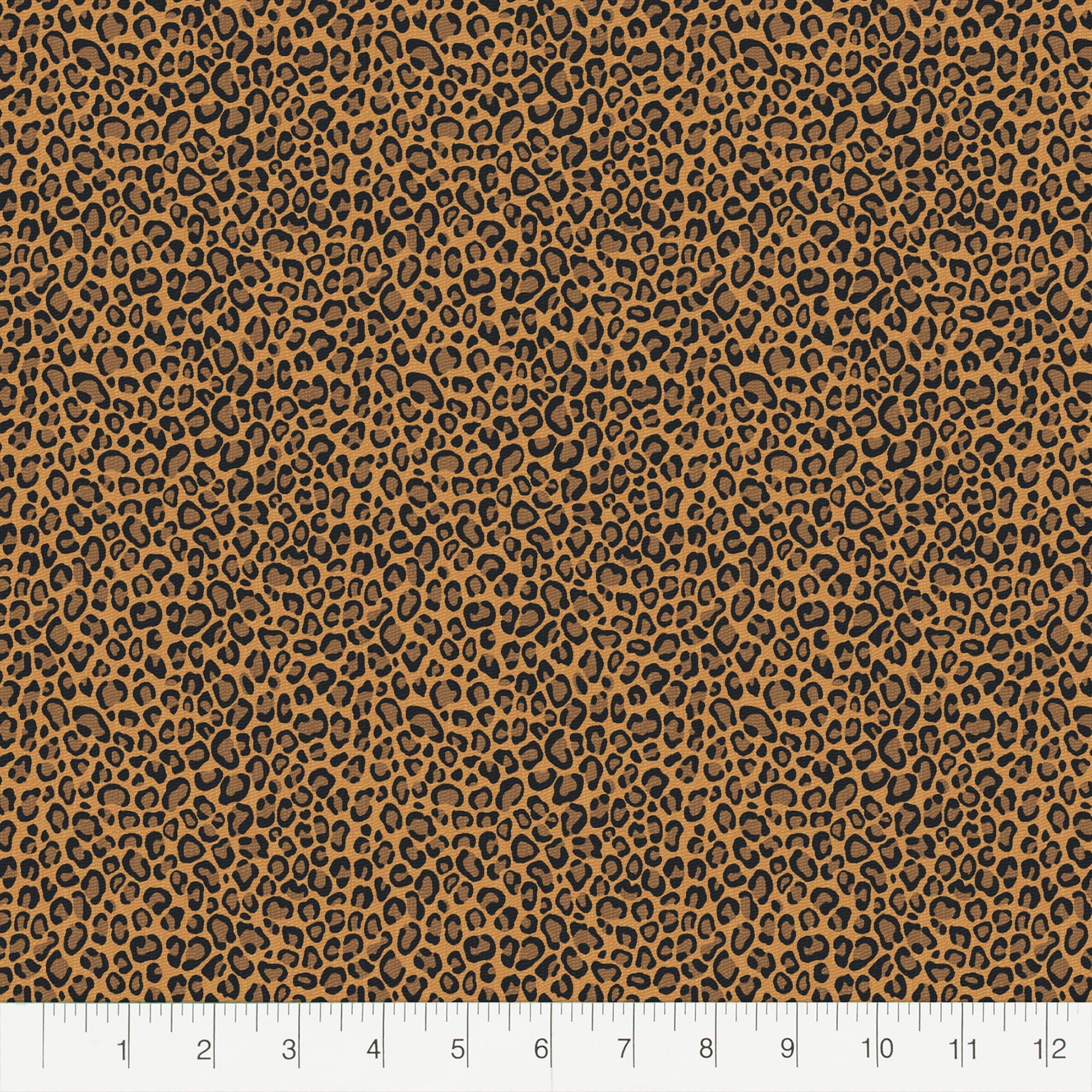 Fat Quarter 100% Cotton Cheetah, Brown, 18"x 21" for Quilting & Sewing, 1 Each
