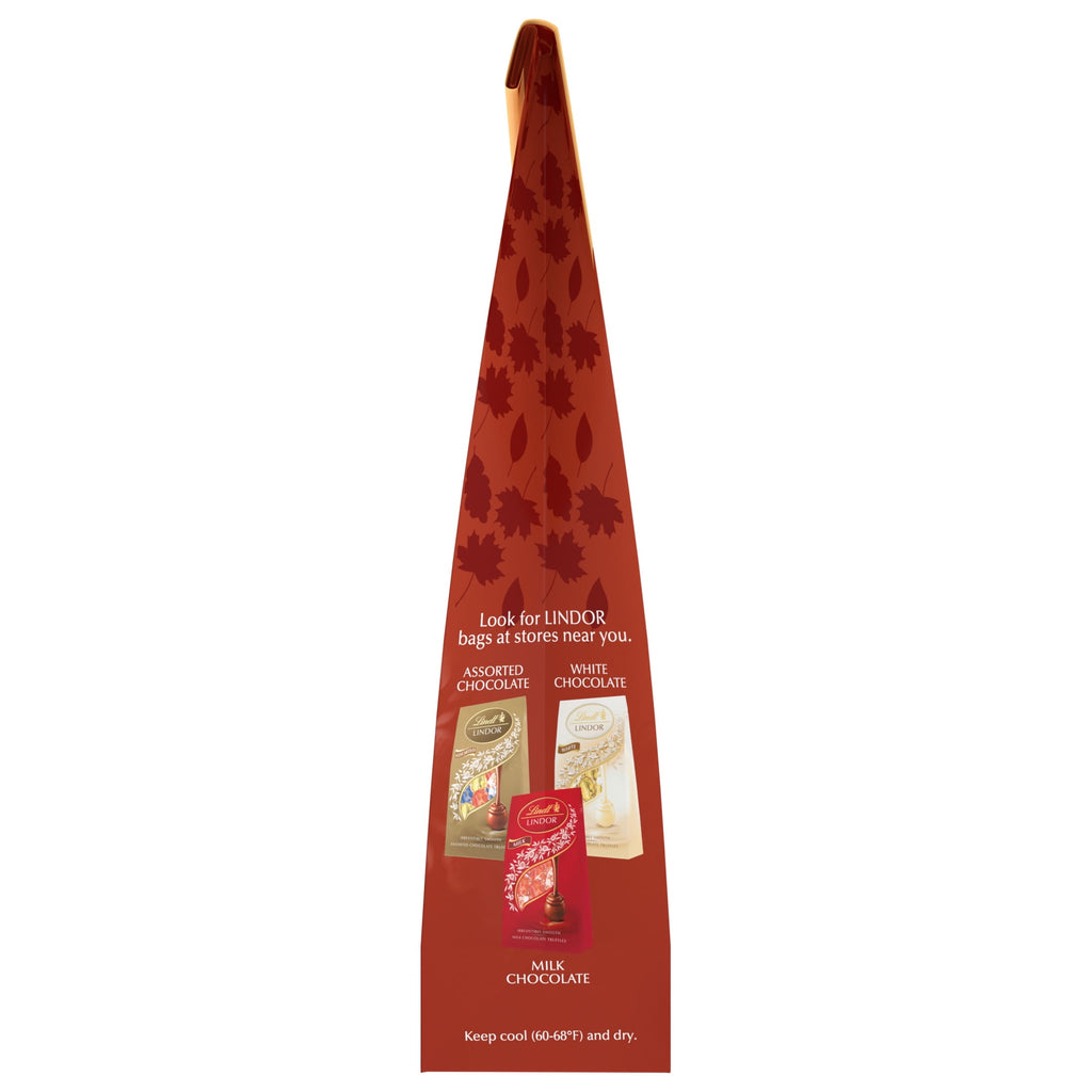 Lindt LINDOR Fall Pumpkin Spice Milk Chocolate Candy Truffles, 5.1 oz. Bag