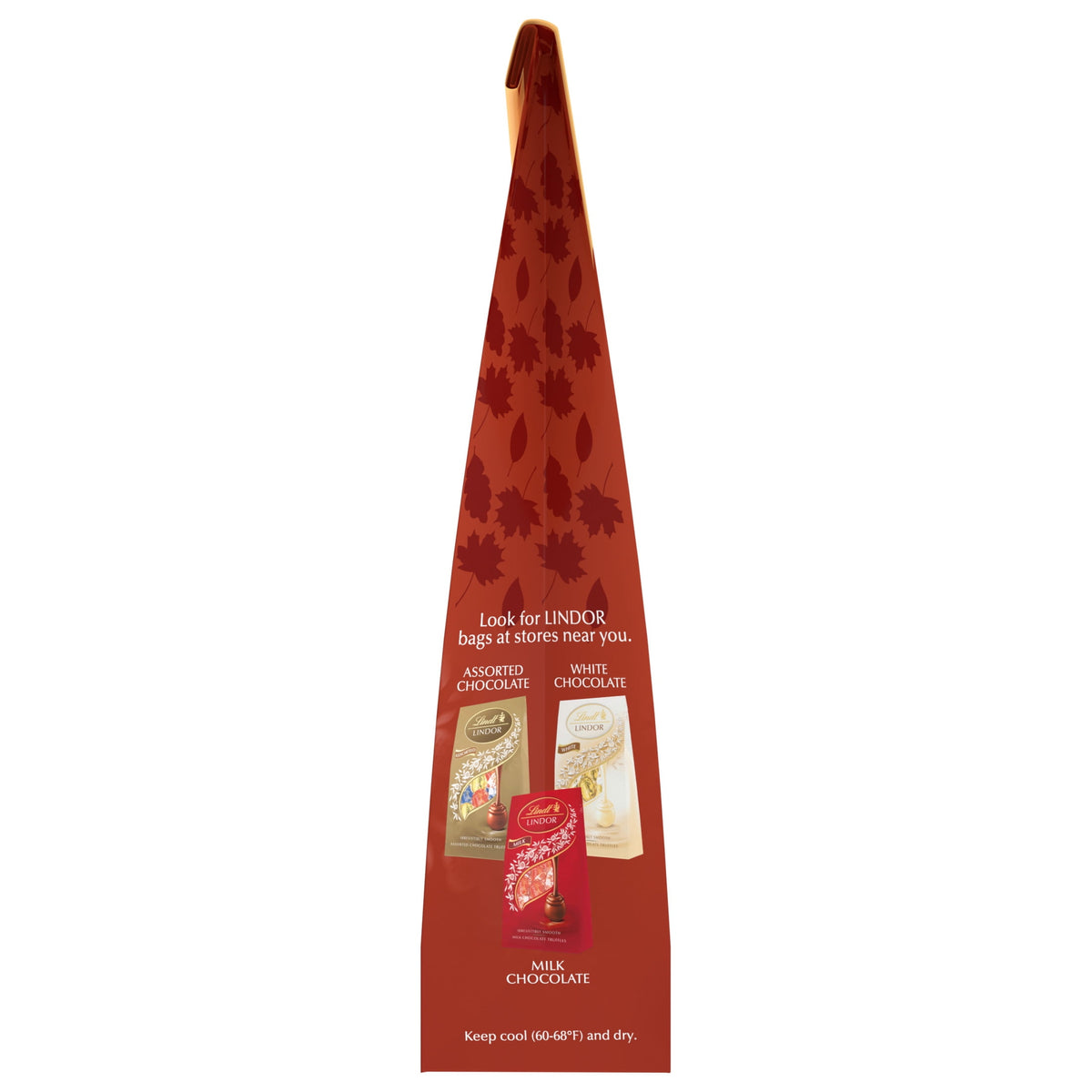 Lindt LINDOR Fall Pumpkin Spice Milk Chocolate Candy Truffles, 5.1 oz. Bag