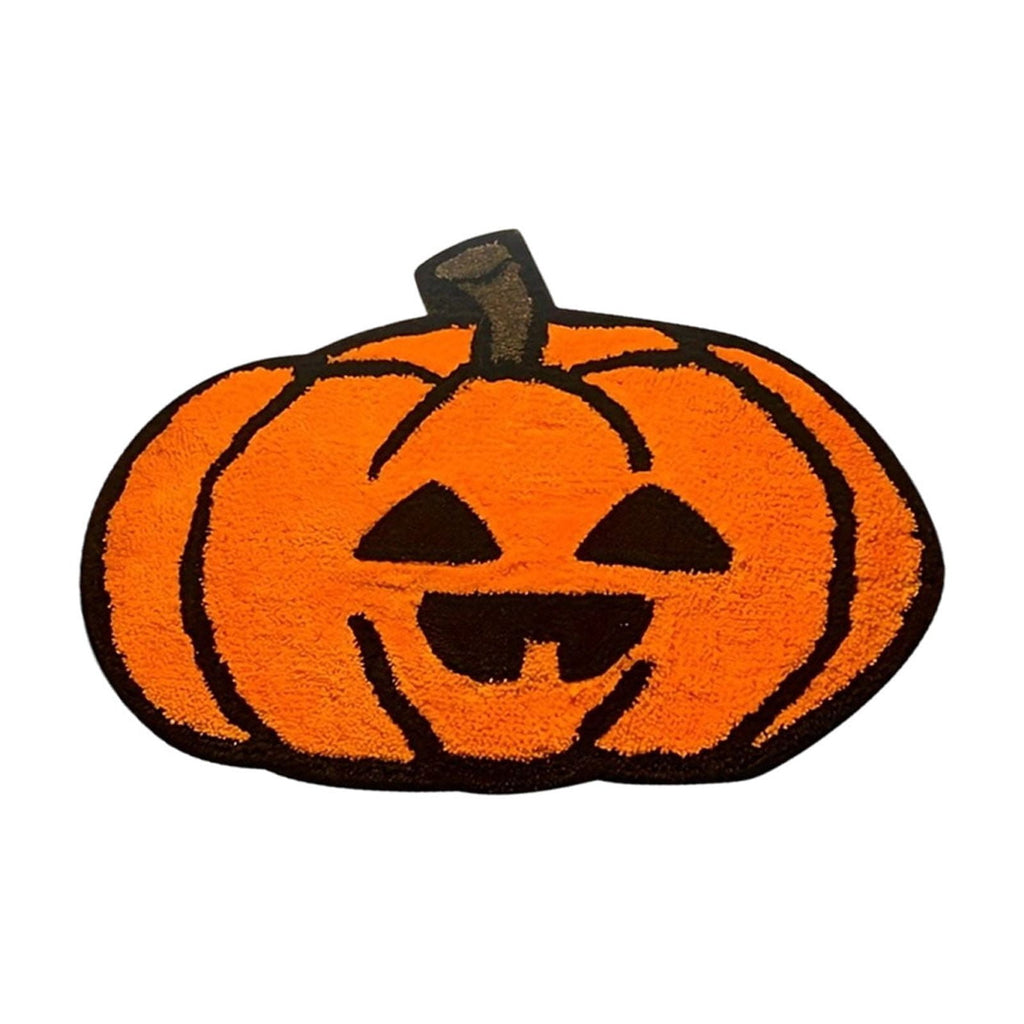 Xuniizn Halloween Mat, 16X24" Velvet Halloween Door Mat for Outside Entrance, Spooky Halloween Rug for Outdoor & Indoor, Non Slip Washable Halloween Doormat, Halloween Bathroom Decor