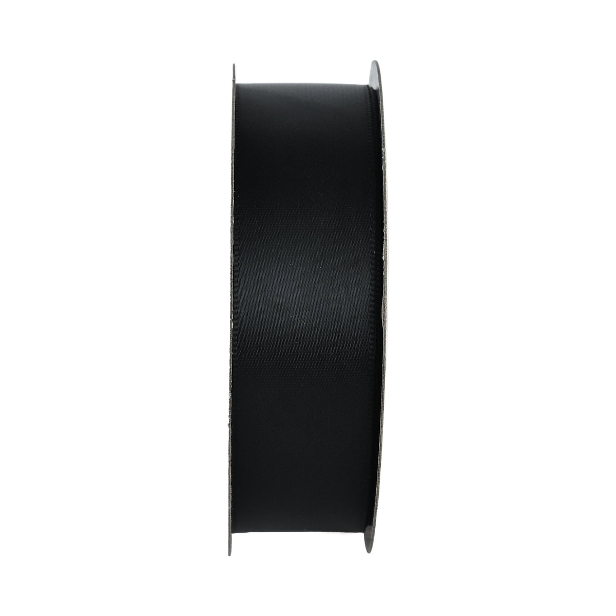 Gwen Studios 7/8" Black Satin Ribbon, 7 Yards