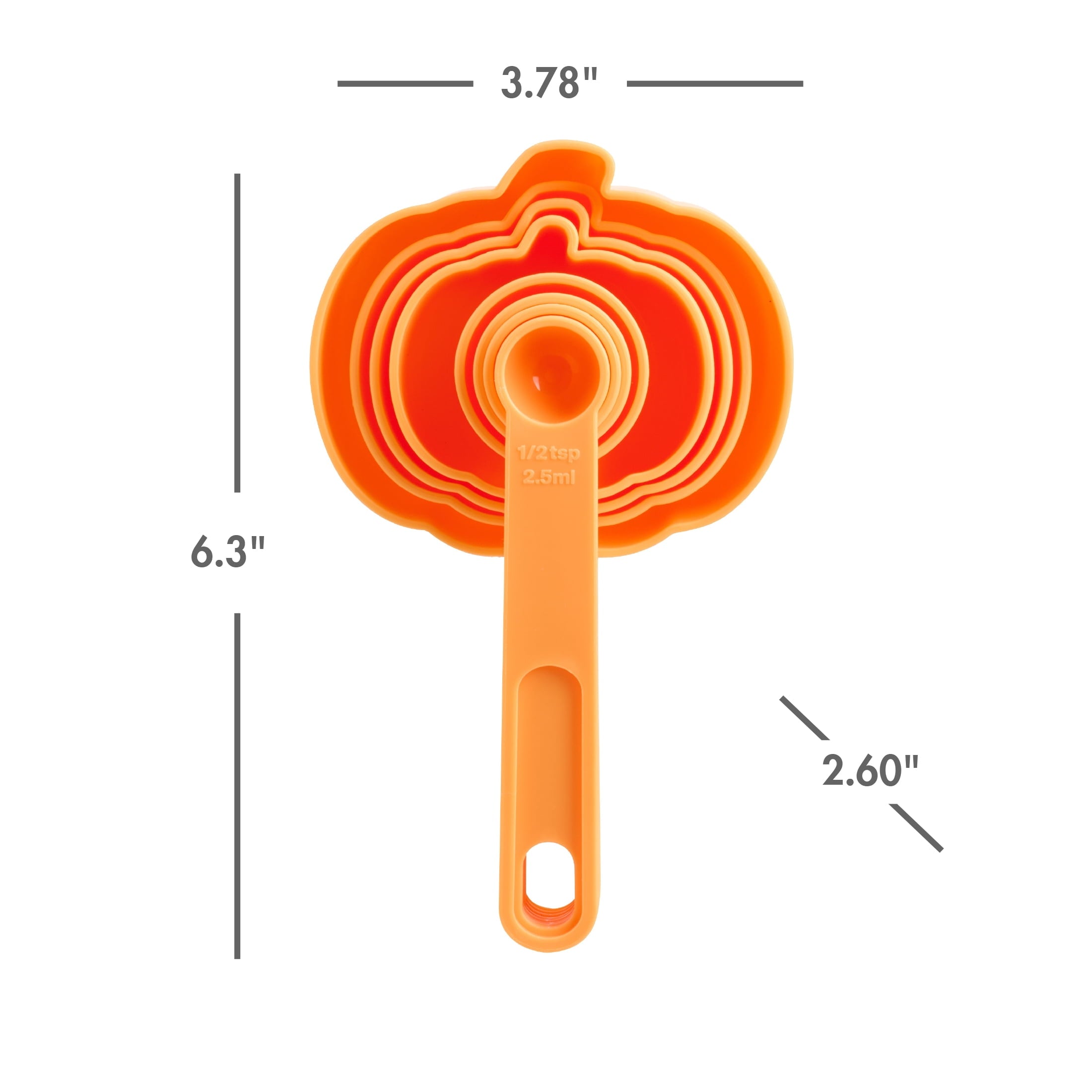 Way To Celebrate 10-Piece Baking Set, Orange, Green