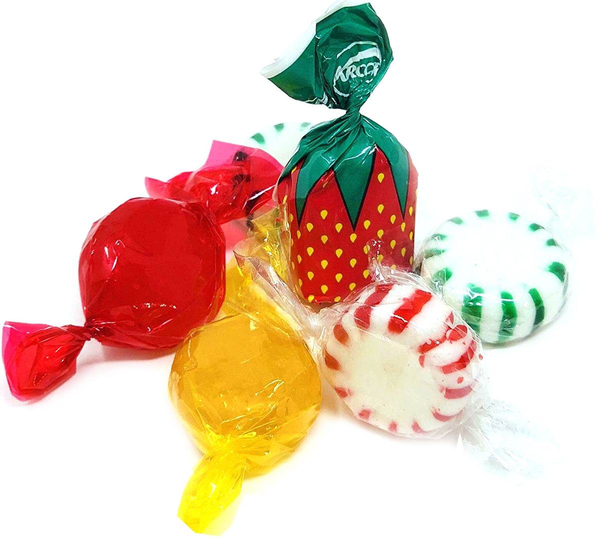 SweetGourmet Hostess Deluxe Hard Candy Mix, Wrapped, Bulk, 2 Pounds