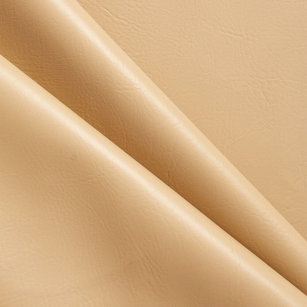 Ottertex 54" Vinyl 100% Polyester Faux Leather Craft Fabric By the Yard, Black