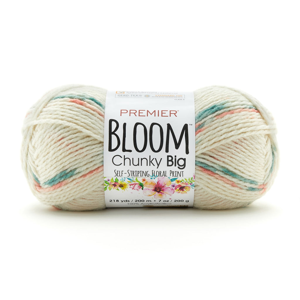 Premier Yarns - Bloom Chunky Big Yarn - Snapdragon - 7oz 218yds - 5 Bulky Weight - Acrylic