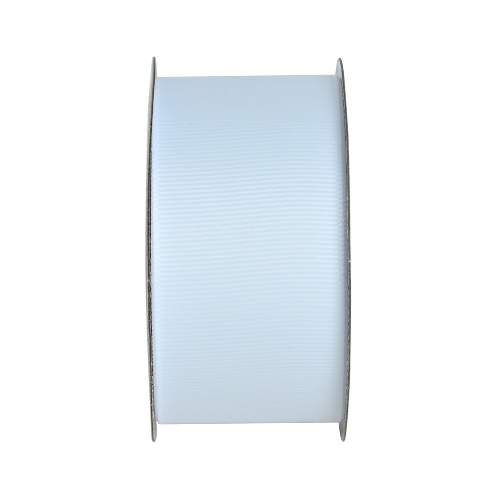 Gwen Studios 1.5" White Grosgrain Ribbon, 7 Yards