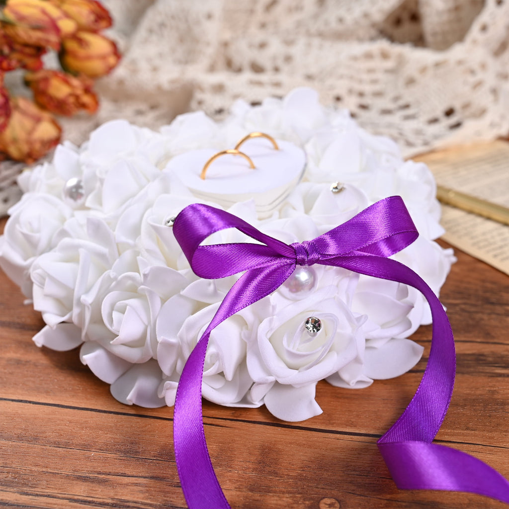 LoomJoyz Double Face Light Purple Satin Ribbon 5/8 inch X 50 Yards, Easter & Spring Decor Ribbon for Gift Wrapping, Weddings, Parties, Hair Bows & Invitations Decorations