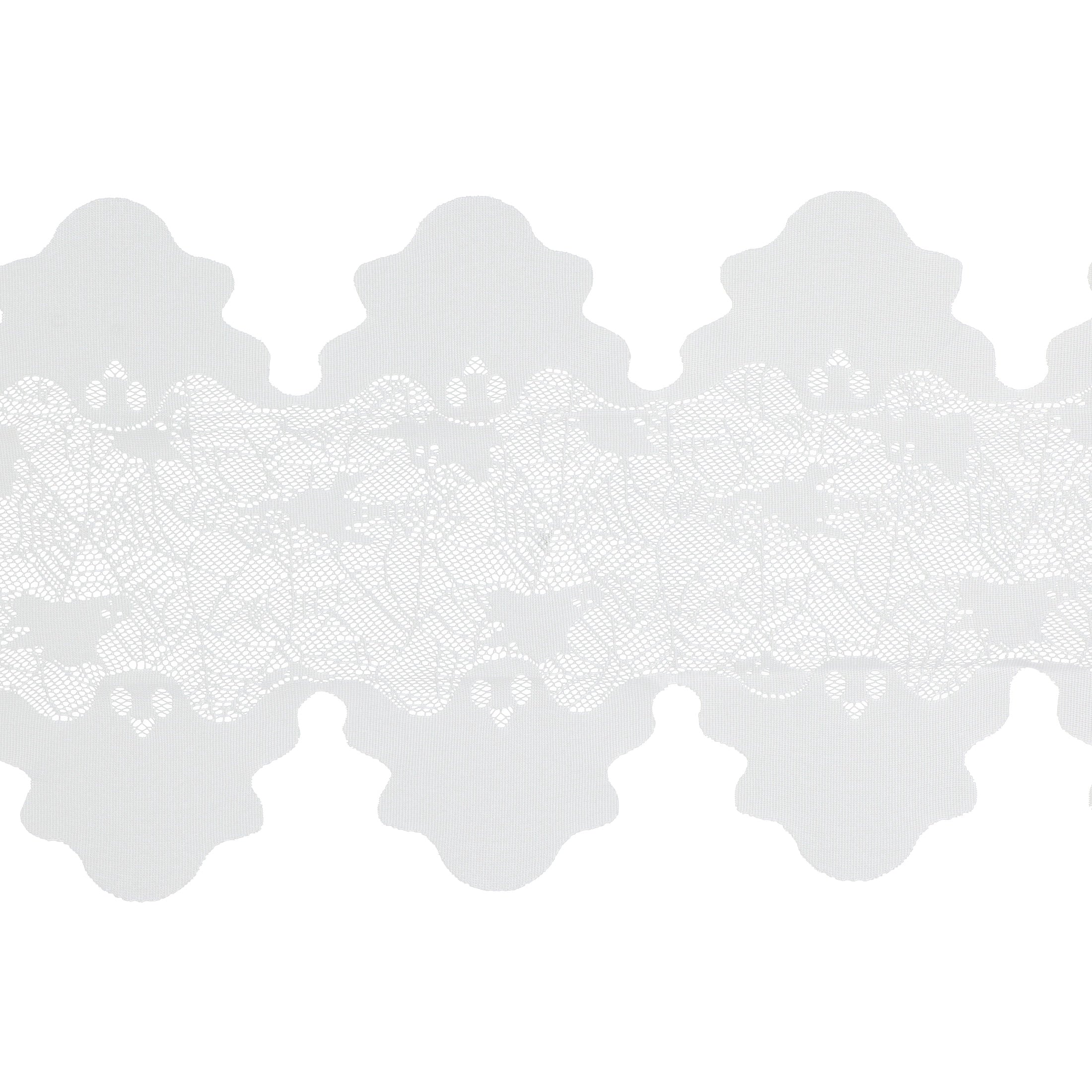Fabric Spiderweb Table Runner, White, 80" x 20", Halloween by Way To Celebrate