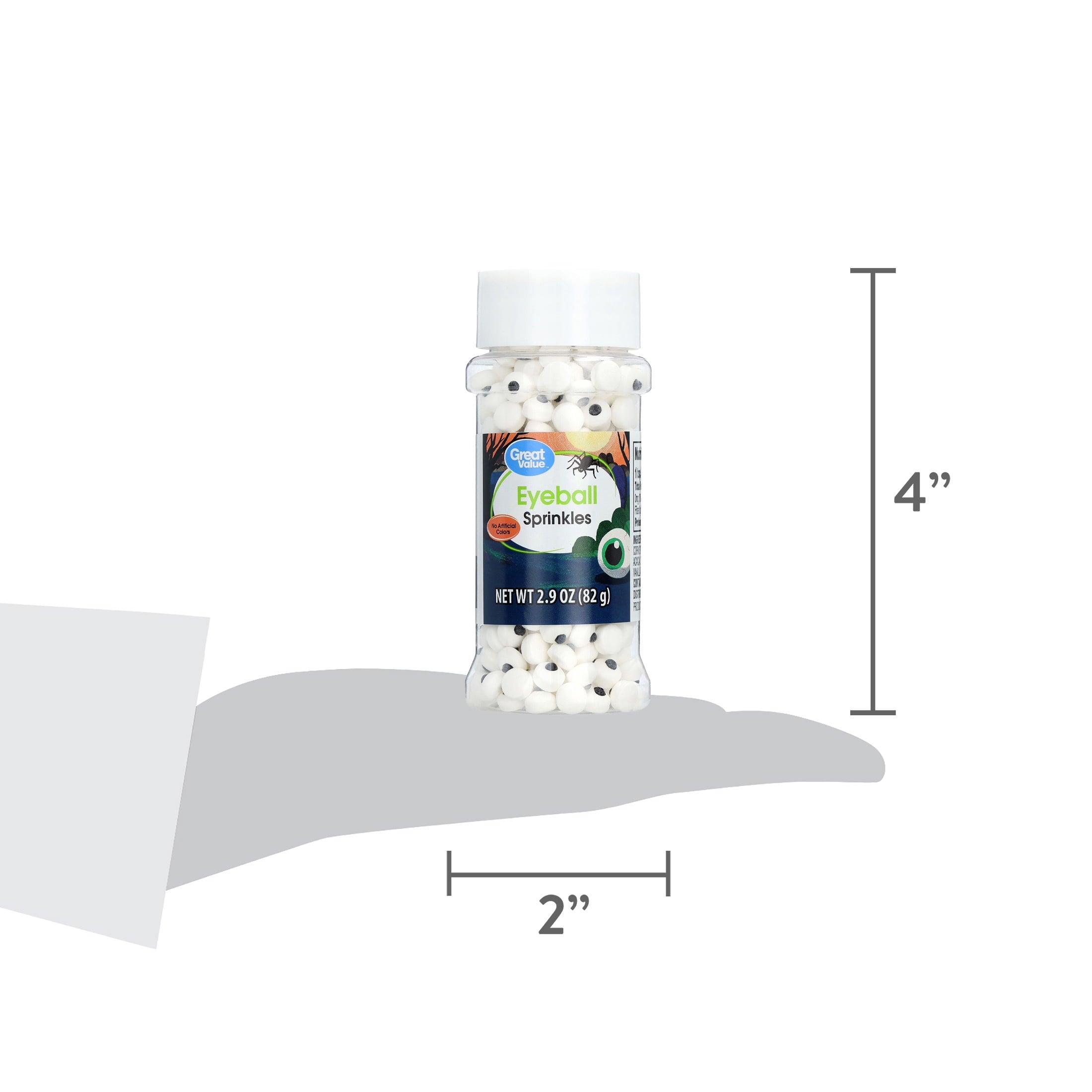 Great Value Eyeball Decorating Sprinkles, 2.9 oz