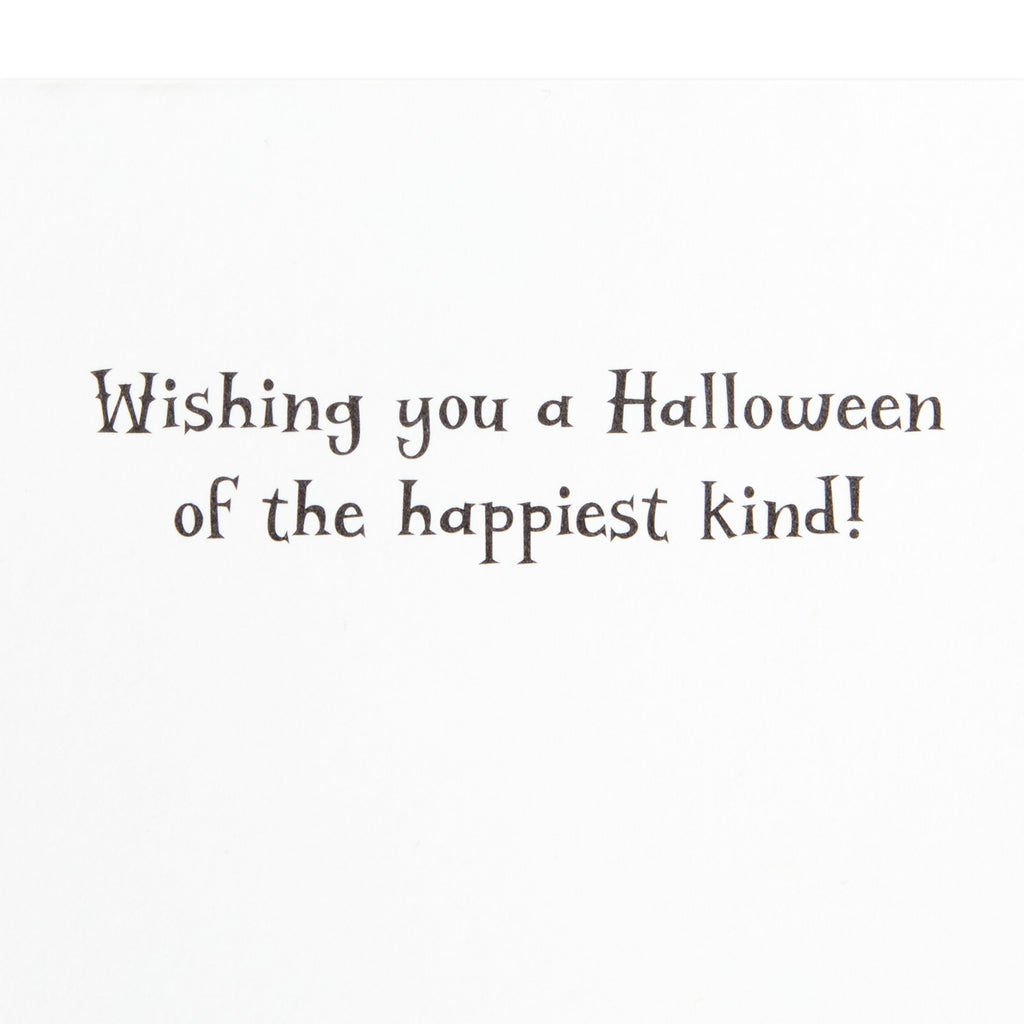 Hallmark Halloween Cards (Jack-o'-Lantern Smile), 6 Count