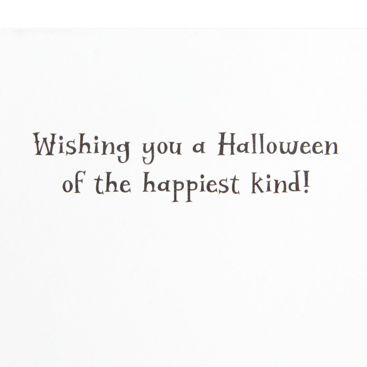 Hallmark Halloween Cards (Jack-o'-Lantern Smile), 6 Count
