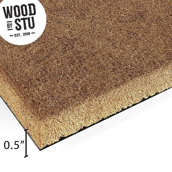 Halloween Doormat - Peace Love Halloween Welcome Door Mat (18" x 30")