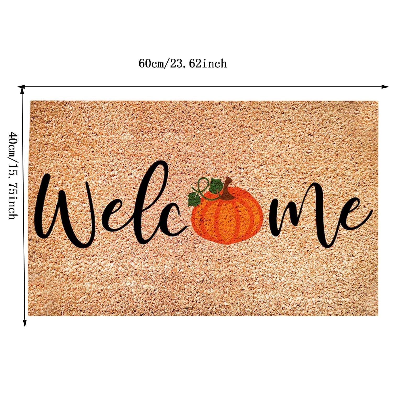 Yeetfub Warehouse Clearance 16x24IN Halloween Door Mat Pumpkin Funny Doormat All-Season Outdoor Indoor Doormat for Home Entrance Floor Outdoor Indoor Doormat for Outside Back Patio Floor Entry