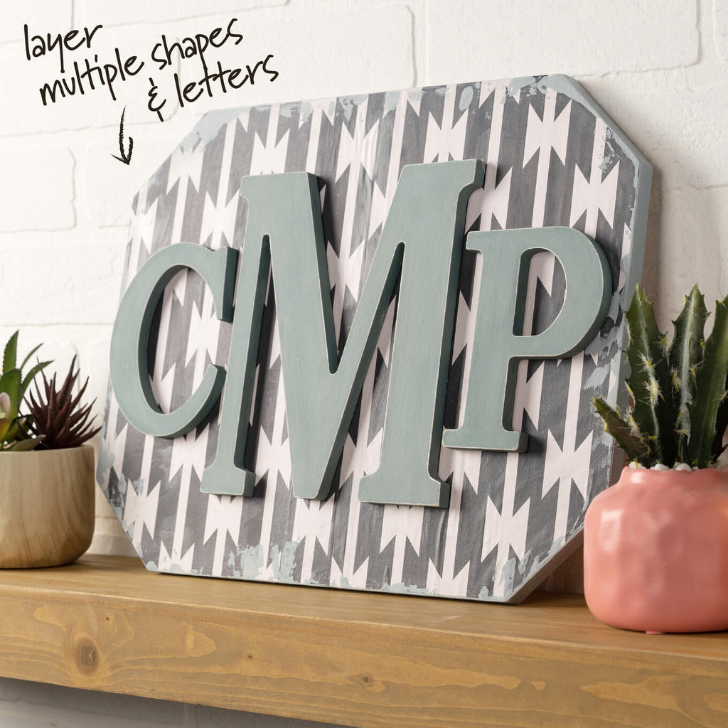 Plaid Wood Surfaces Pine Rectangle Plaque, 12" x 16"