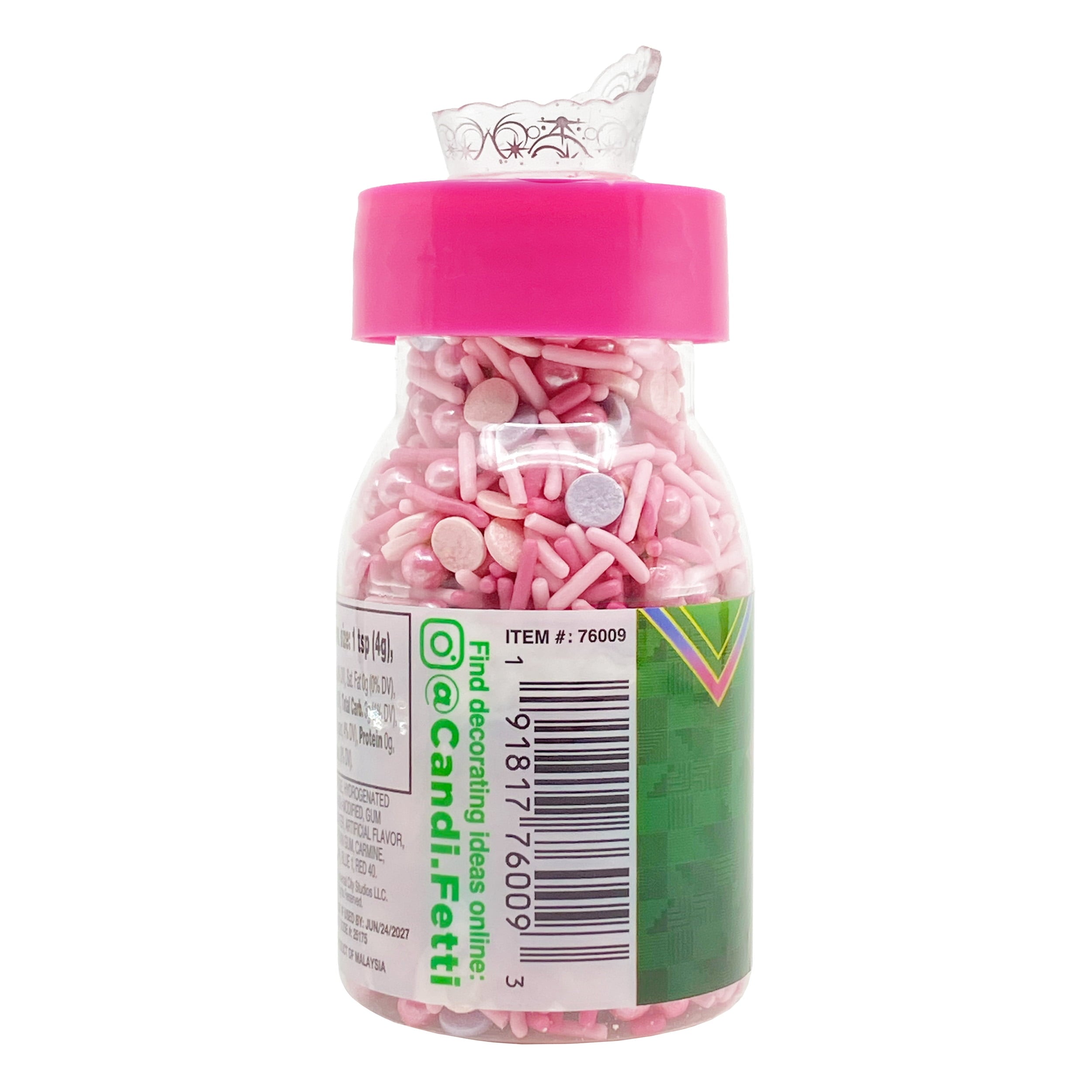 Wicked Glinda Pink Baking Sprinkles, 2.82oz