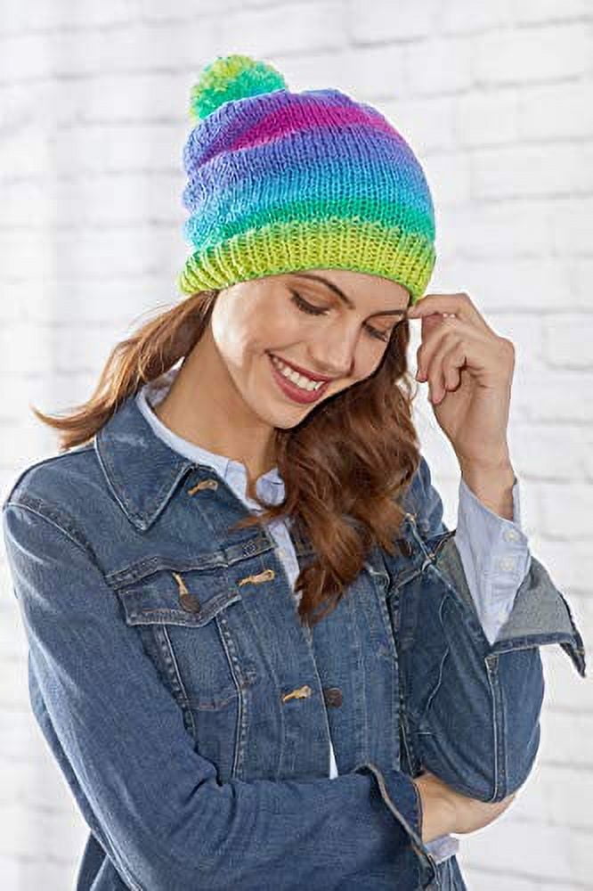 Red Heart Super Saver Ombre Medium Acrylic Green Apple Yarn, 482 yd