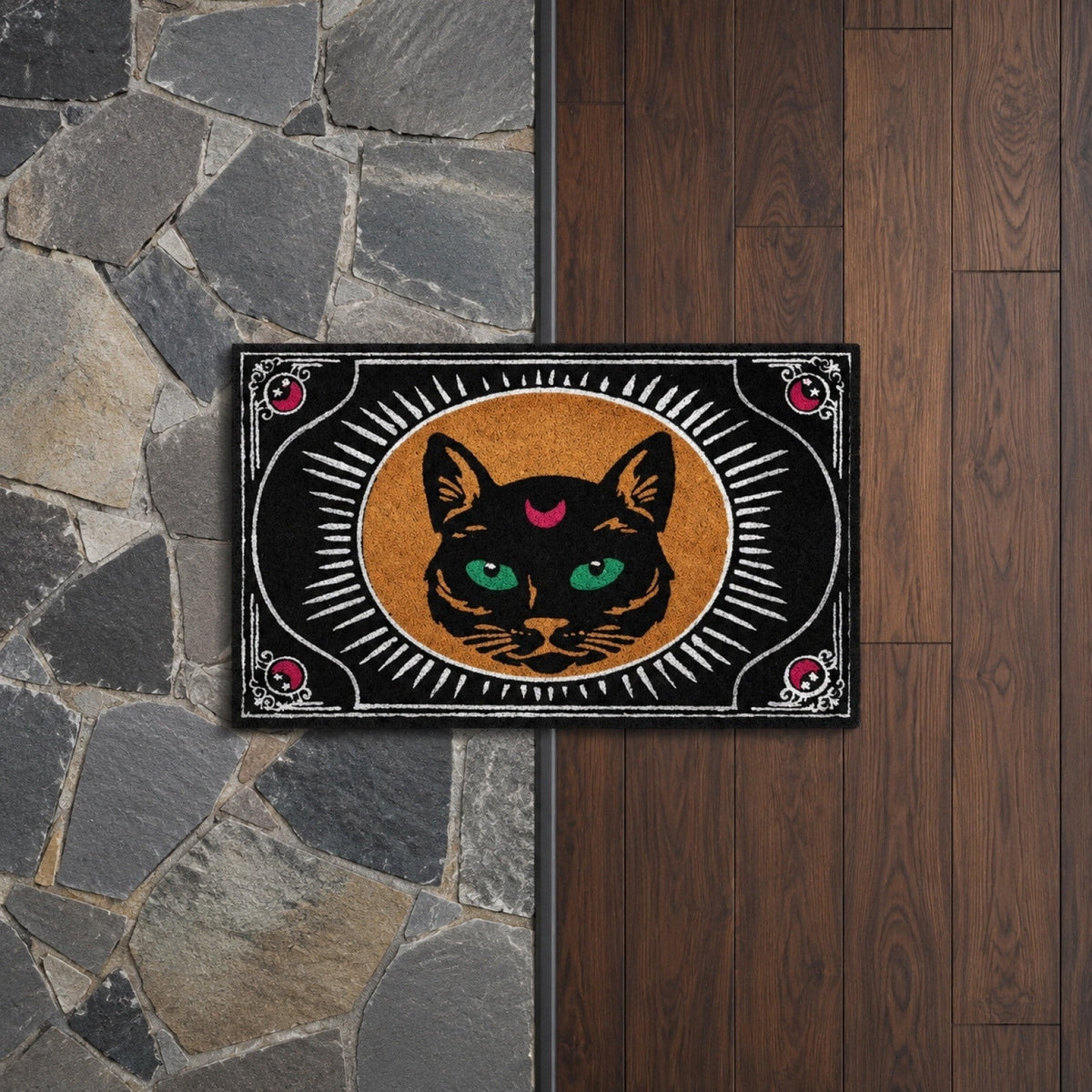 Tepsmf Halloween Ghost Doormat 19.7x31.4IN Black And Orange Checkered Soft Halloween Bathroom Rug Non Slip Cute Spooky Ghost Bathroom Decoration For Front Doors Porches And Holiday Decorations