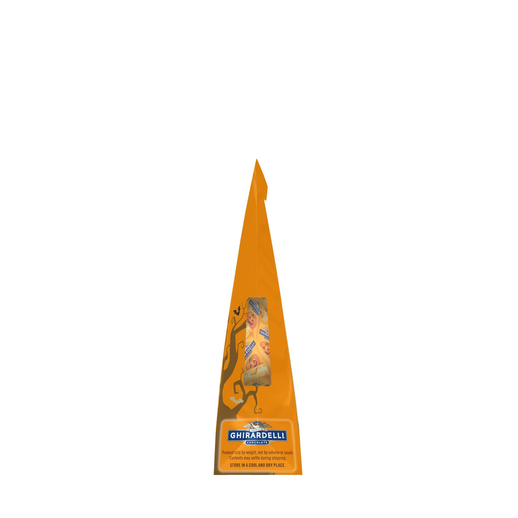 GHIRARDELLI Milk Chocolate Caramel Jack O' Lanterns, 4.1 oz Bag