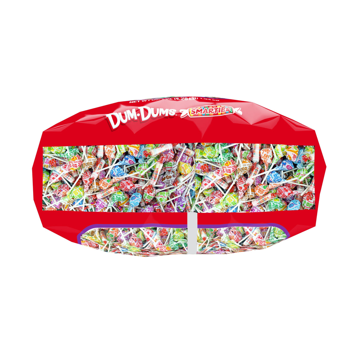 Dum Dums & Smarties Halloween Allergen-Free, Assorted Candy Mix Lollipops & Suckers, Hard Party Candy Bags, 400 Count