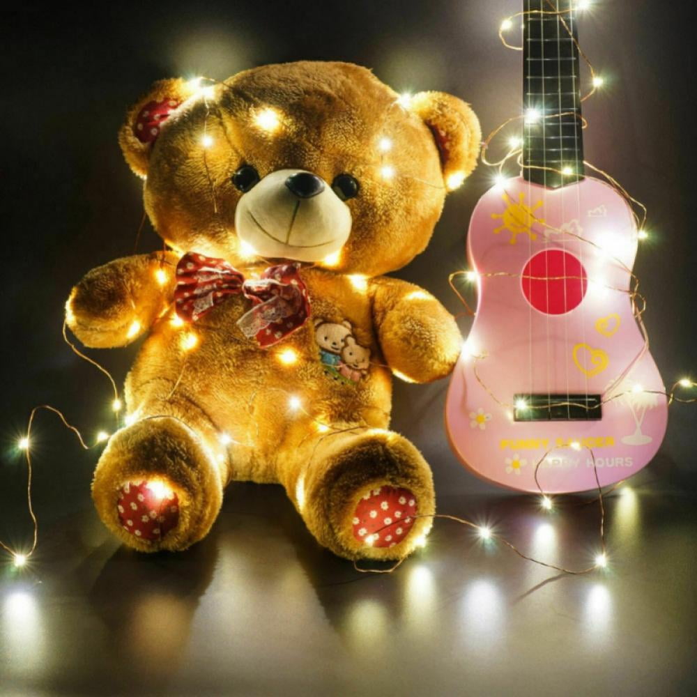 Remote Control String Lights, Led Fairy Lights, 20/50/100/200 LEDs Waterproof Flexible String Lights Battery Operated for Bedroom Home Wedding Christmas Festivals