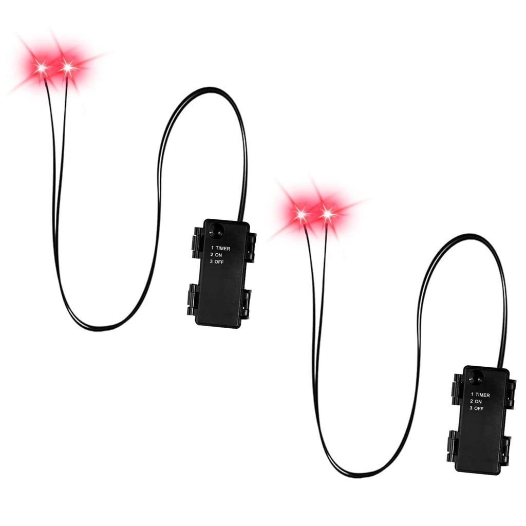 Waterproof LED Glowing Eyeball Lights Halloween Decoration Set Of 2 For Outdoor Themed Event And Property
