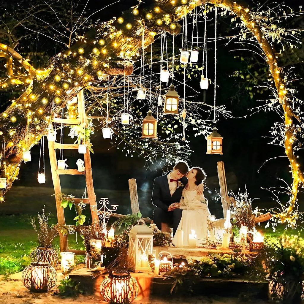 Scidweet Christmas String Lights, 108 ft 300 Twinkle String Lights for Xmas Christmas Tree Indoor Outdoor Home Decorations, Multicolor