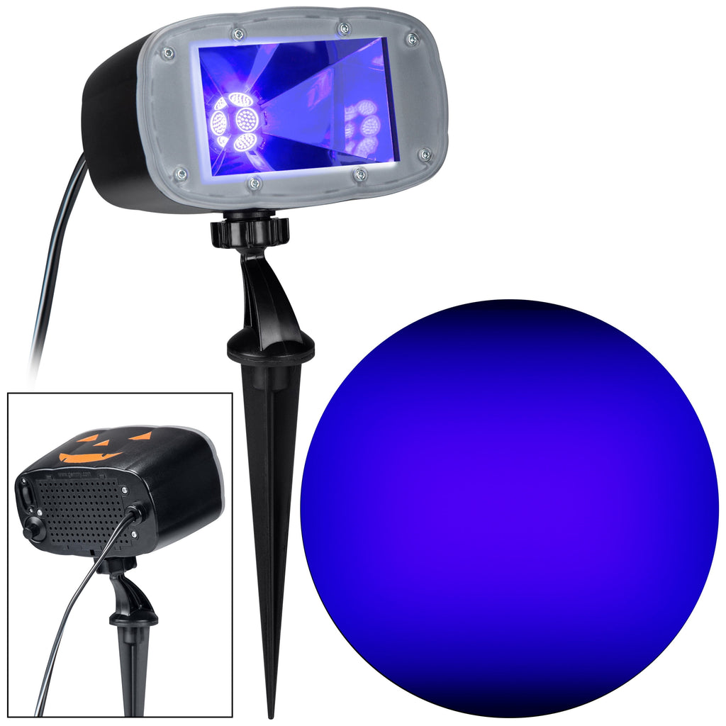 Halloween Holiday Lighting Super Plus LED Flood Light with 2 Way Switch Black Light