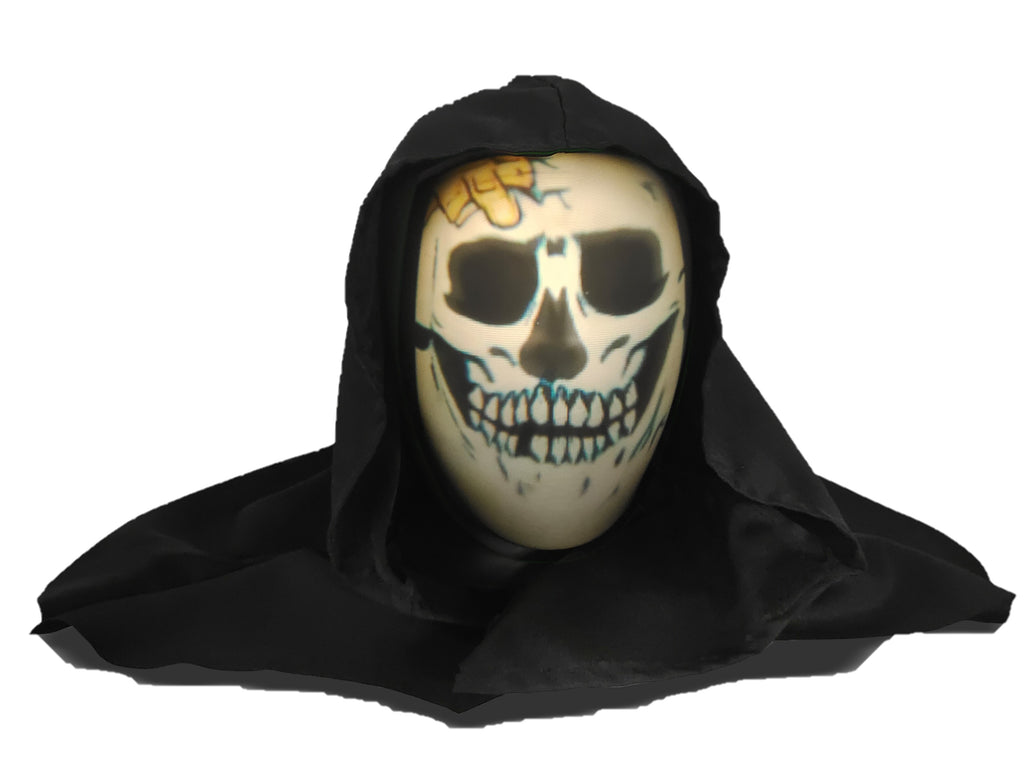 ANIMAT3D The Hauntley's Talking Animated Haunted Head with Built in Projector & Speaker Plug'n Play