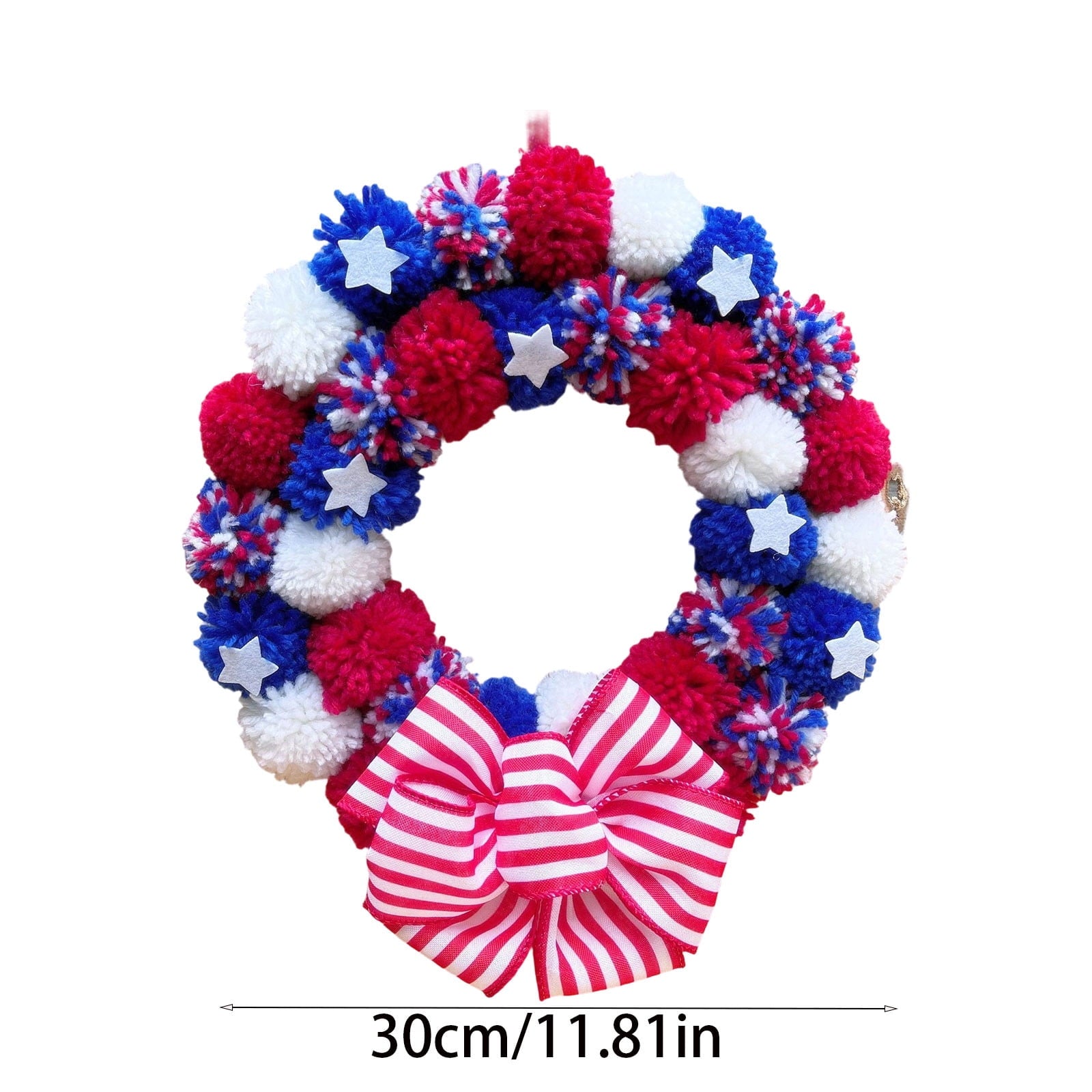 Gcvizuso Halloween Crescent Floral Wreath, Orange Red Rose Hydrangea Fall Front Door Decor for Autumn Harvest Celebration