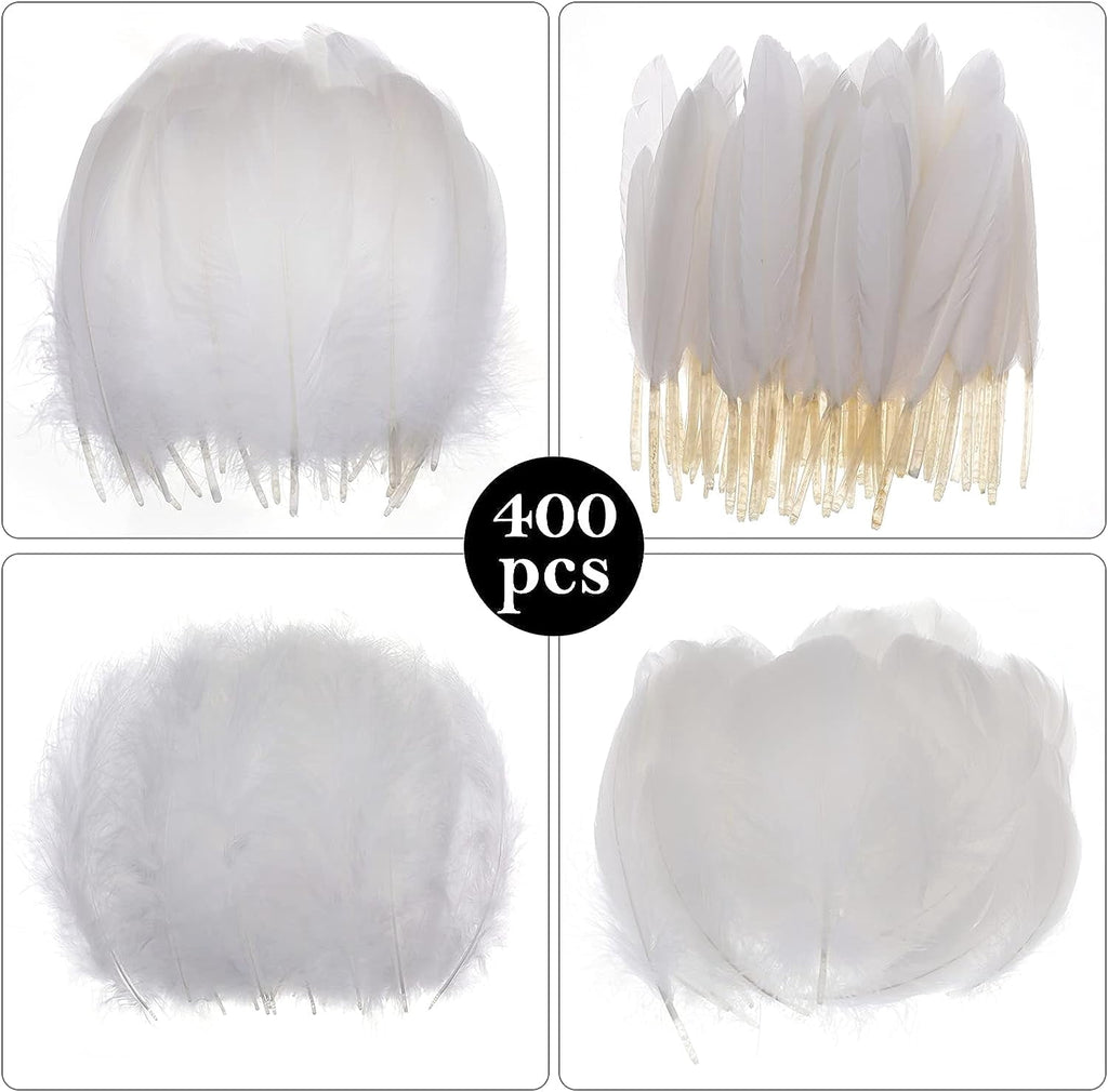 600PCS Red Feathers, 3-4.7 inch Feathers Bulk for DIY Crafts Wedding Halloween Costume Party Decorations Dream Catcher Supplies