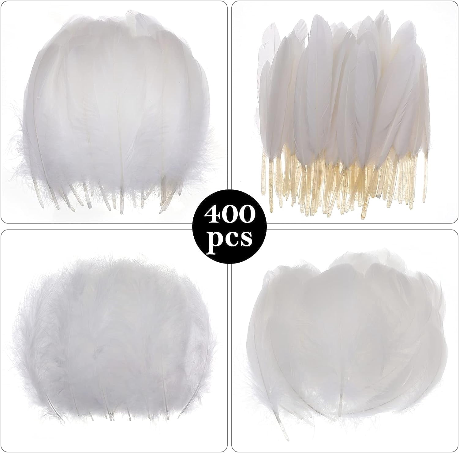 600PCS Red Feathers, 3-4.7 inch Feathers Bulk for DIY Crafts Wedding Halloween Costume Party Decorations Dream Catcher Supplies