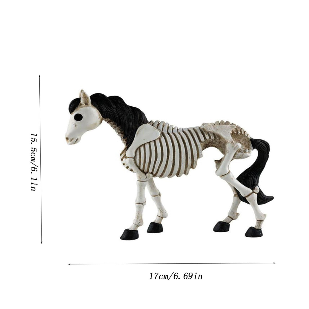amlbb Halloween Decorations Outdoor Halloween Dark Terror Skeleton Decoration Props Set Up Ghost House Halloween Decor on Clearance