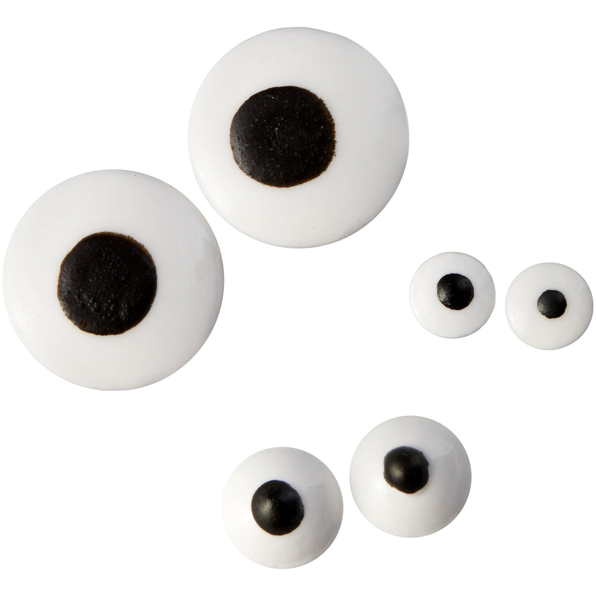 Wilton Candy Eyeballs for Icing Desserts Black & White Candy Sprinkles 0.8 oz.