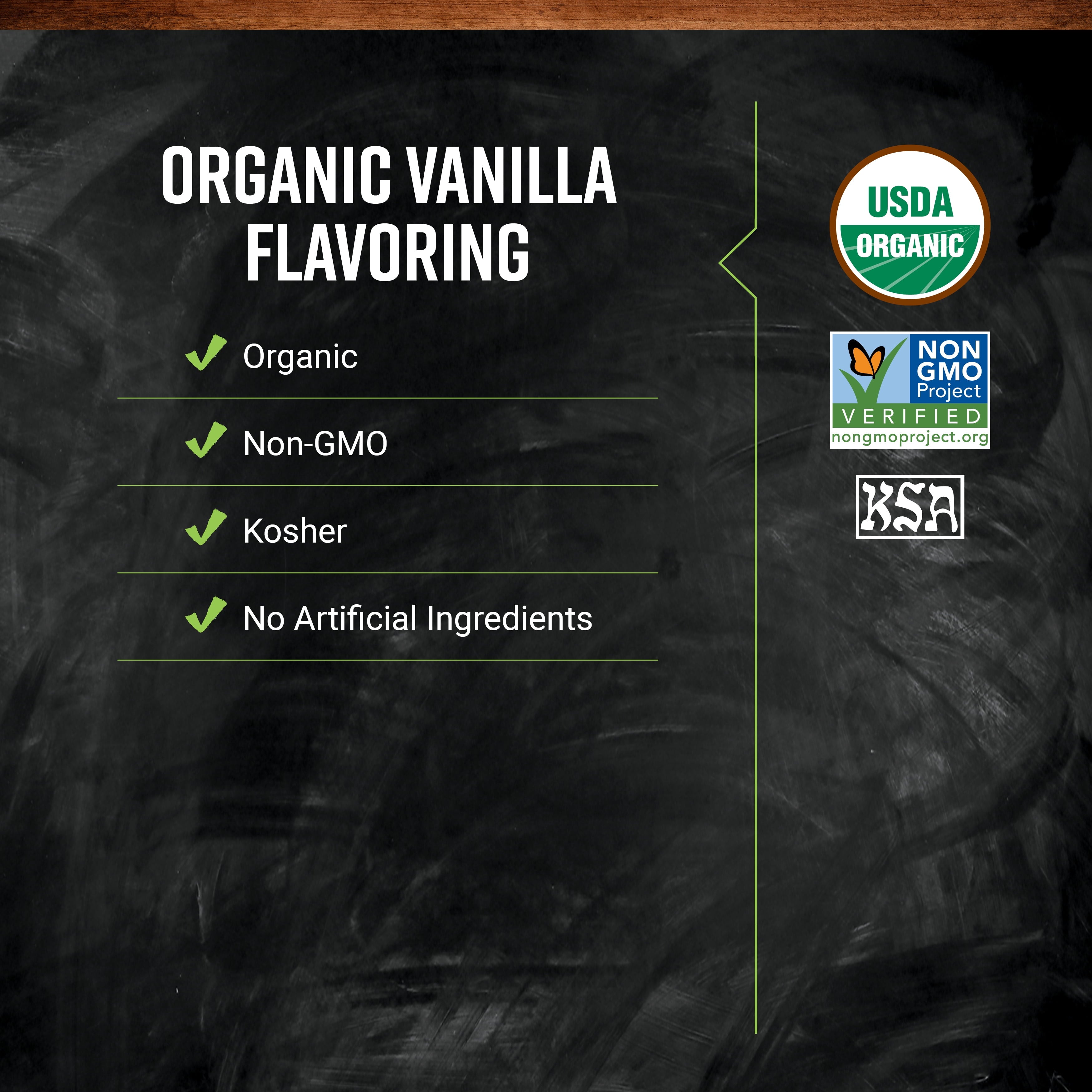 Frontier Co-op Organic Vanilla Flavoring 4 fl. oz.