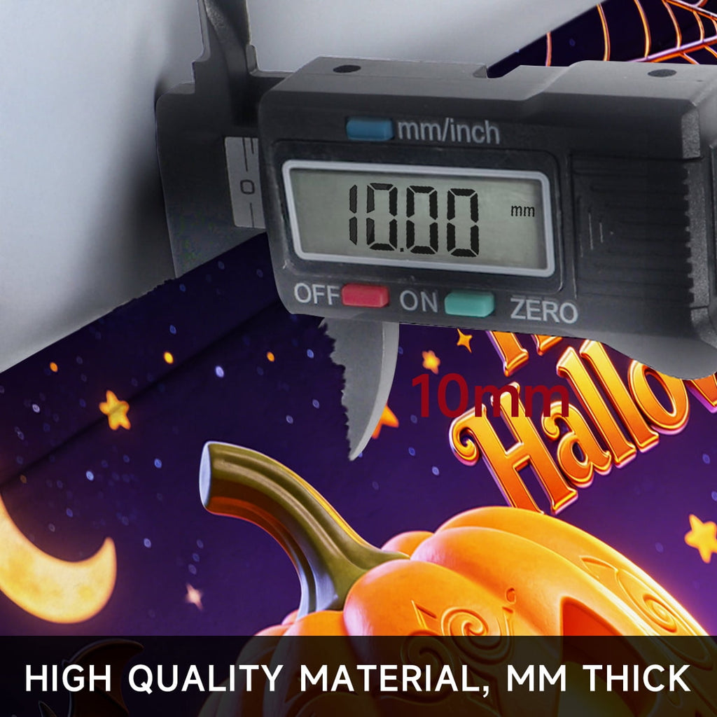 YIMEIS Halloween Pumpkin Lantern 3Pcs Flannel Mat & Kitchen Rugs Set,16''×24'' 20''×30'' 17''×47'' Inches,Soft Non-slip for Home Bathroom
