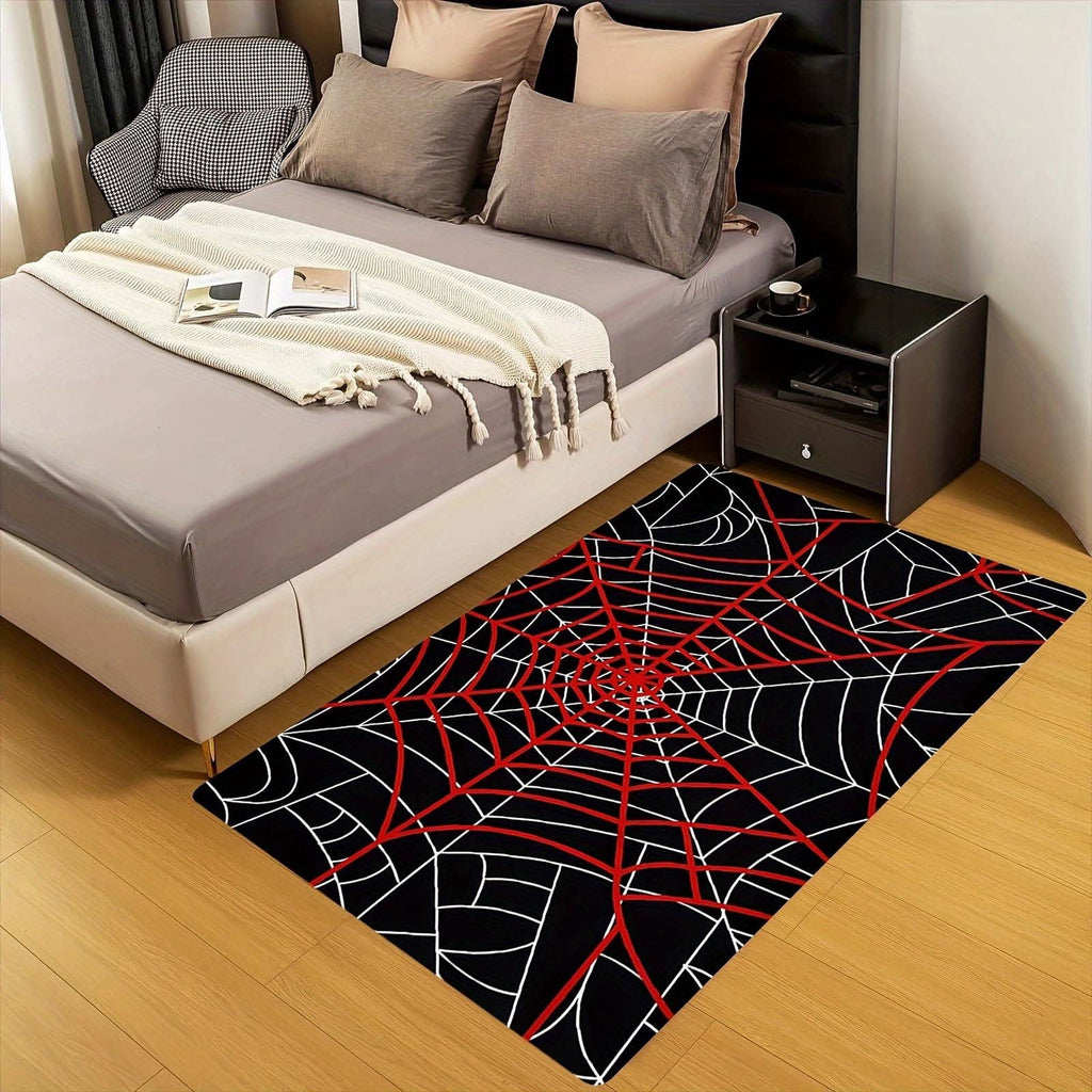 Halloween Ghost Door Mat, Cute Welcome Mat for Front Door Porch Entryway Haunted Outdoor Decor Spooky Decorative Entrance Doormat Non Slip Halloween Rug, 16" x 24"
