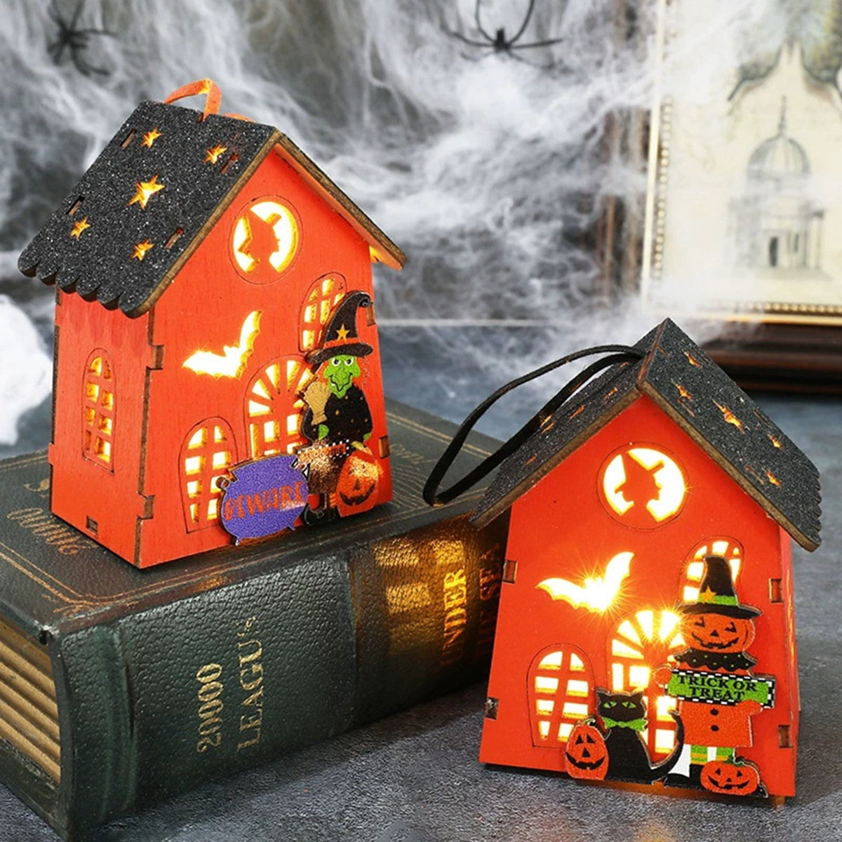 Halloween LED Skeleton Battery Operated Flameless Candle Light For Party Bar & Room Decorations