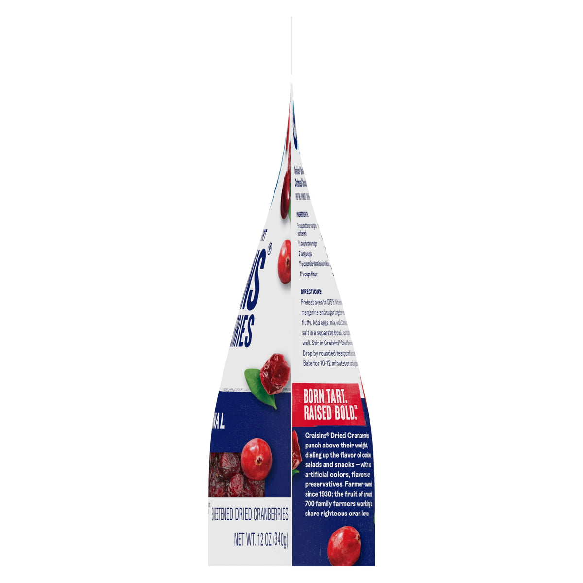 Ocean Spray® Craisins® Original Dried Cranberries, Dried Fruit, 12 oz Pouch
