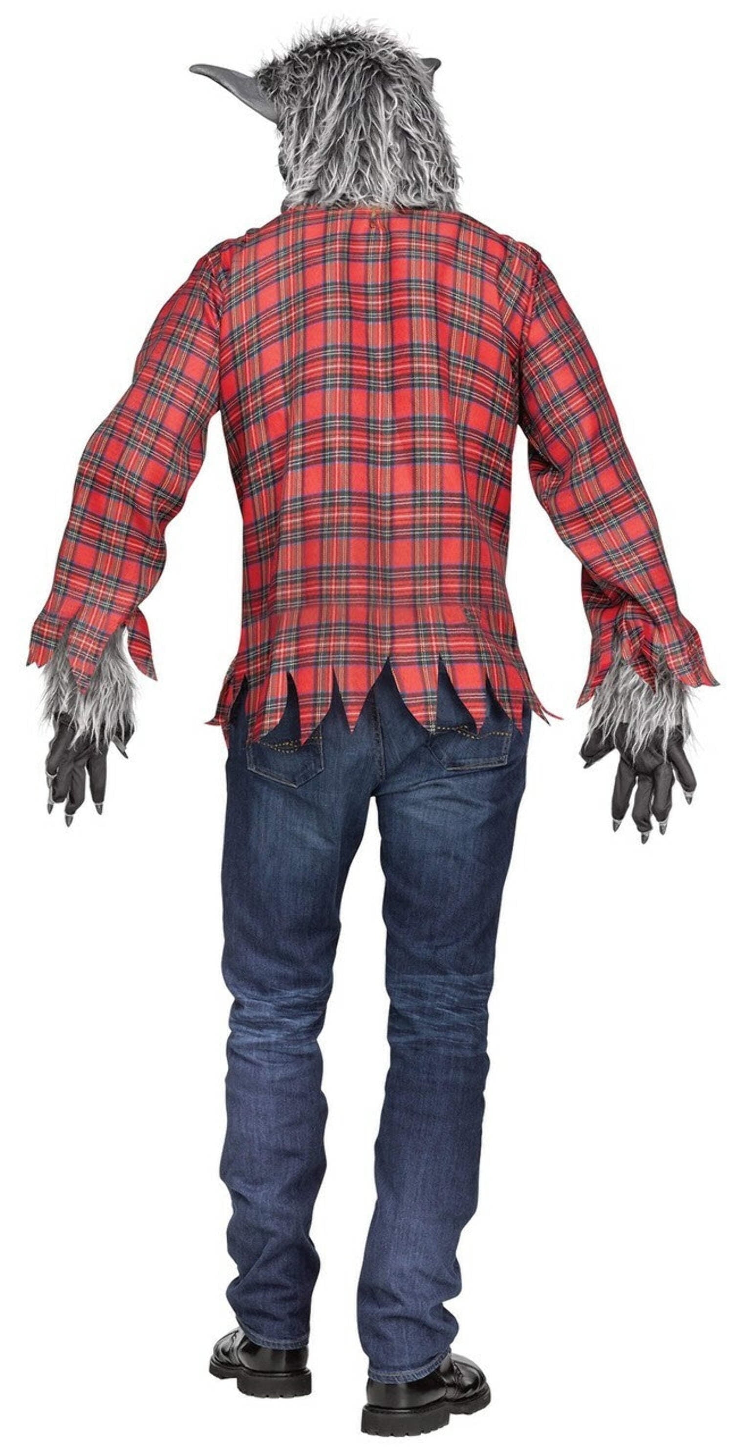 Fun World Werewolf Men's Halloween Fancy-Dress Costume for Adult, One Size