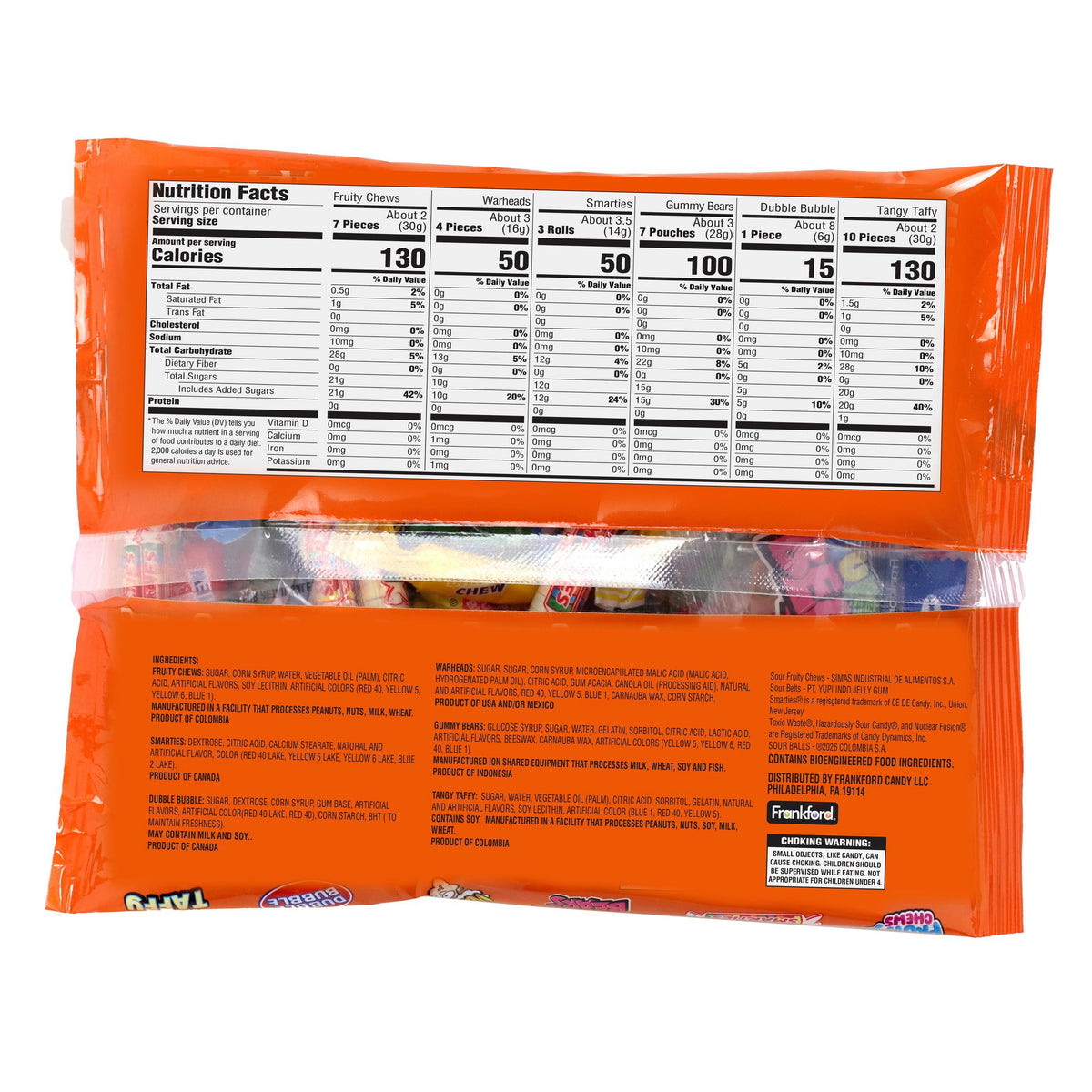 Frankford Mega Mix Original Halloween Assorted Candy