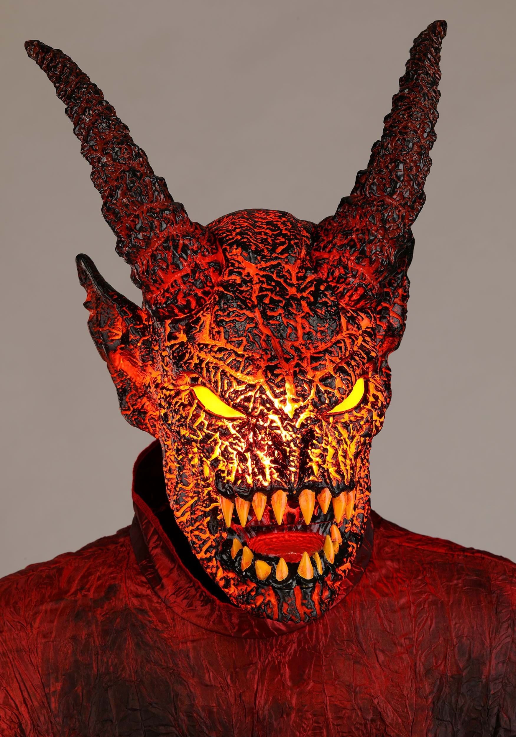 Magmoor the Lava Demon Animated Halloween Decoration